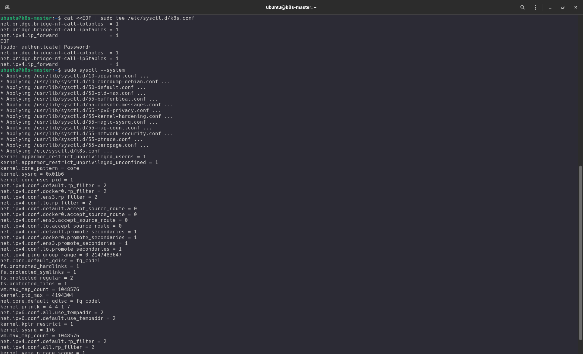 vm1-enabel-kernel-module